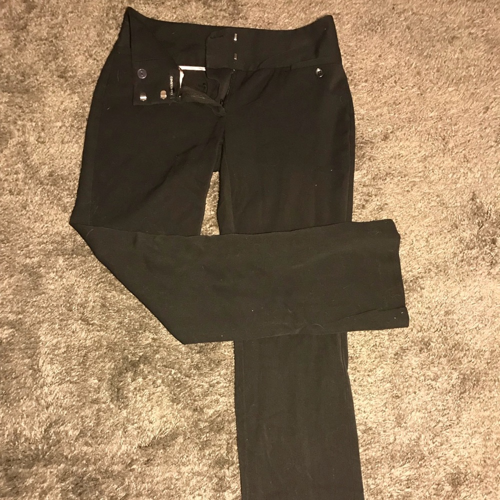 Black slacks